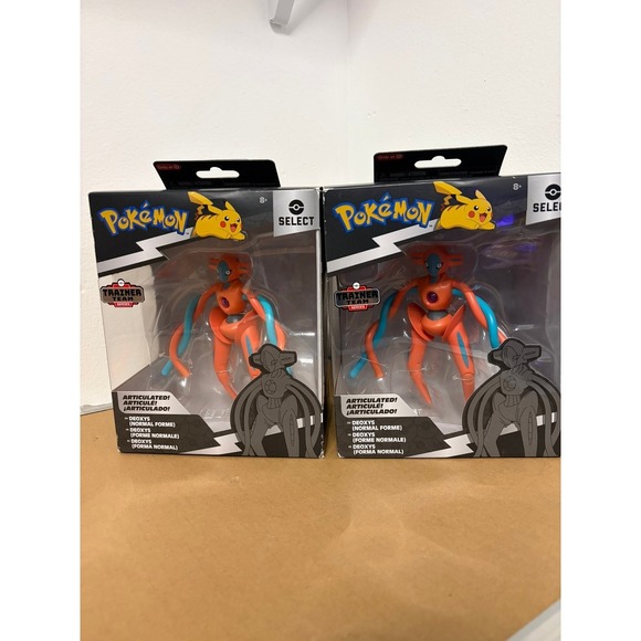 Jazwares Other - Pokemon Select Trainer Team Series 9 Deoxys Normal Forme Jazwares NEW